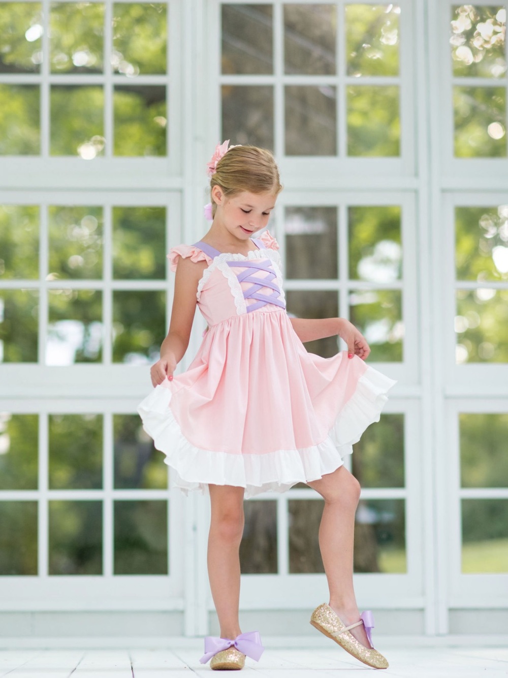 Only Little Once Our Original Rapunzel Twirl Dress 4T